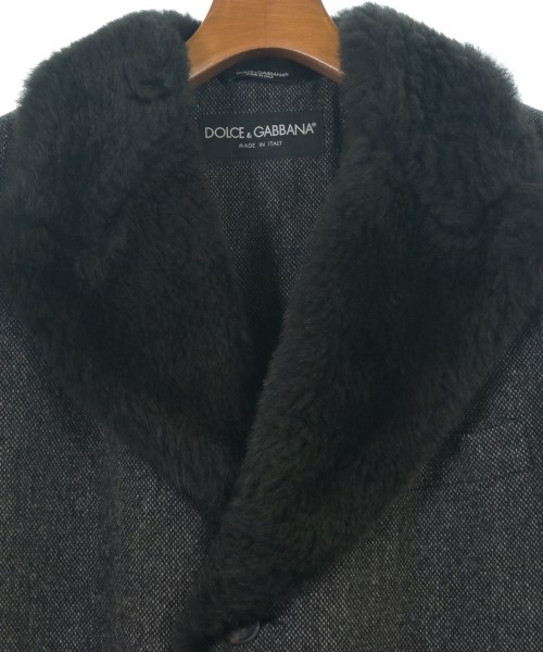 DOLCE&GABBANA（ドルチェアンドガッバーナ）チェスターコート 黒 サイズ:46(M位) メンズ/2200706708011