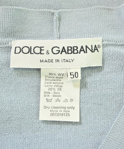 DOLCE&GABBANA（ドルチェアンドガッバーナ）ニット・セーター 青 サイズ:50(XL位) メンズ/2200707440019