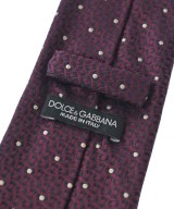 DOLCE&GABBANA（ドルチェアンドガッバーナ）ネクタイ 赤 サイズ:- メンズ/2200707979236