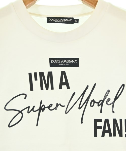 DOLCE&GABBANA（ドルチェアンドガッバーナ）Tシャツ・カットソー 白 サイズ:XS レディース/2200708068052