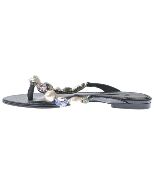 DOLCE&GABBANA（ドルチェアンドガッバーナ）サンダル 黒 サイズ:EU35(21.5cm位) レディース/2200708830055