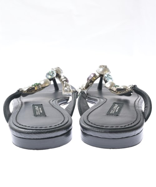 DOLCE&GABBANA（ドルチェアンドガッバーナ）サンダル 黒 サイズ:EU35(21.5cm位) レディース/2200708830055