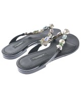 DOLCE&GABBANA（ドルチェアンドガッバーナ）サンダル 黒 サイズ:EU35(21.5cm位) レディース/2200708830055