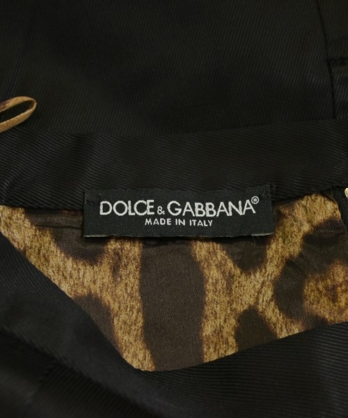 DOLCE&GABBANA（ドルチェアンドガッバーナ）ひざ丈スカート 黒 サイズ:40(M位) レディース/2200706306798