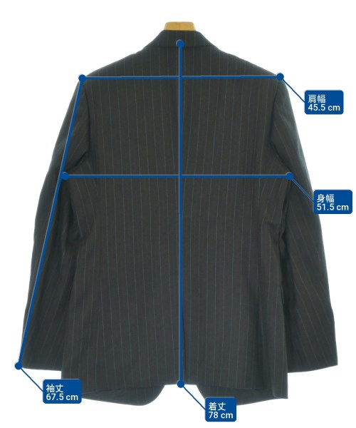 DOLCE&GABBANA（ドルチェアンドガッバーナ）ビジネス 黒 サイズ:50/50(XL位) メンズ/2200707138350