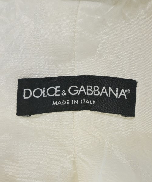 DOLCE&GABBANA（ドルチェアンドガッバーナ）カジュアルジャケット 白 サイズ:38(S位) レディース/2200709932024
