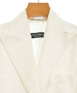 DOLCE&GABBANA（ドルチェアンドガッバーナ）カジュアルジャケット 白 サイズ:38(S位) レディース/2200709932024