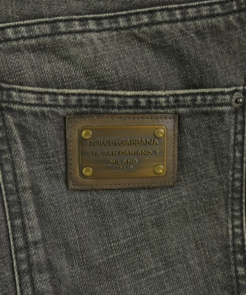 DOLCE&GABBANA（ドルチェアンドガッバーナ）デニムパンツ 黒 サイズ:44(S位) メンズ/2200706395051