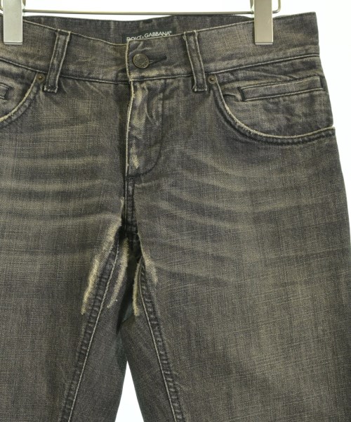 DOLCE&GABBANA（ドルチェアンドガッバーナ）デニムパンツ 黒 サイズ:44(S位) メンズ/2200706395051