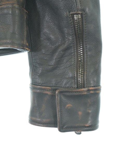 DOLCE&GABBANA（ドルチェアンドガッバーナ）ライダース 茶 サイズ:44(S位) メンズ/2200662584049