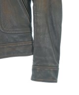 DOLCE&GABBANA（ドルチェアンドガッバーナ）ライダース 茶 サイズ:44(S位) メンズ/2200662584049