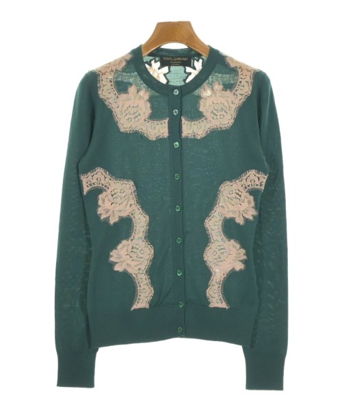 DOLCE&GABBANA(ドルチェアンドガッバーナ)カーディガン 緑 サイズ:38(S位)/2200656165117