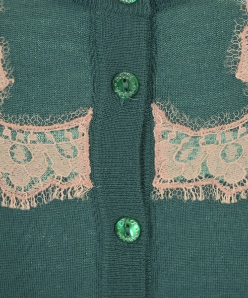 DOLCE&GABBANA（ドルチェアンドガッバーナ）カーディガン 緑 サイズ:38(S位) レディース/2200656165117