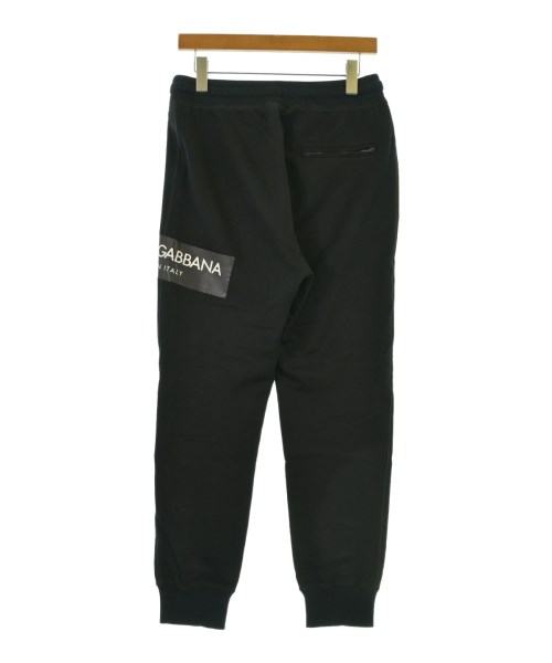DOLCE&GABBANA（ドルチェアンドガッバーナ）スウェットパンツ 黒 サイズ:46(M位) メンズ/2200663442089
