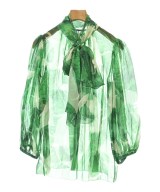 DOLCE&GABBANA（ドルチェアンドガッバーナ）ブラウス 緑 サイズ:36(XS位) レディース/2200664609115