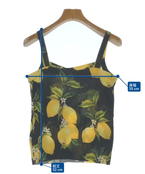 DOLCE&GABBANA（ドルチェアンドガッバーナ）ベスト/ノースリーブ 黄 サイズ:36(XS位) レディース/2200664609139