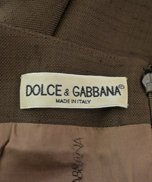 DOLCE&GABBANA（ドルチェアンドガッバーナ）ワンピース 茶 サイズ:40(M位) レディース/2200663931040