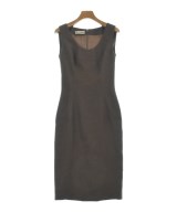 DOLCE&GABBANA（ドルチェアンドガッバーナ）ワンピース 茶 サイズ:40(M位) レディース/2200663931040