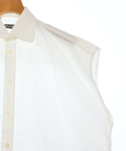 DOLCE&GABBANA（ドルチェアンドガッバーナ）カジュアルシャツ 白 サイズ:40(L位) メンズ/2200666744012