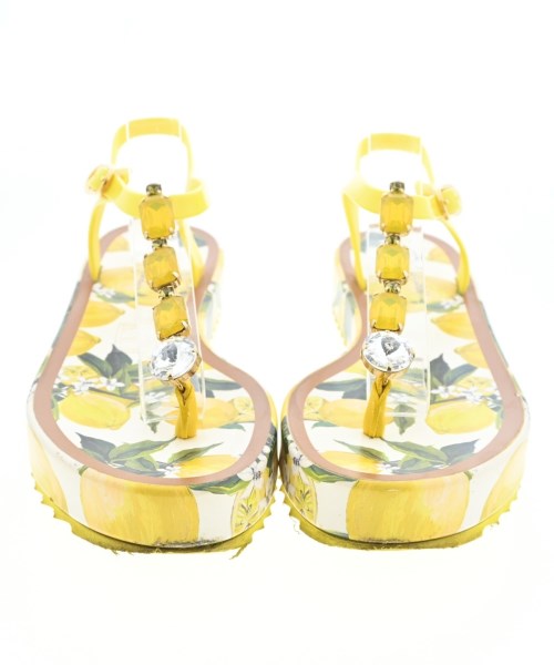 DOLCE&GABBANA（ドルチェアンドガッバーナ）サンダル 黄 サイズ:-(22.5cm位) レディース/2200667183049