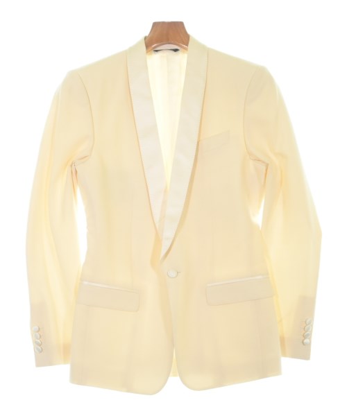 DOLCE&GABBANA(ドルチェアンドガッバーナ)テーラードジャケット 黄 サイズ:44(S位)/2200667196193