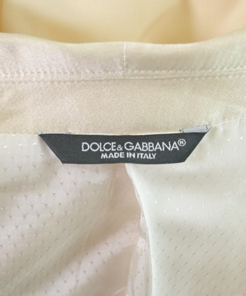 DOLCE&GABBANA（ドルチェアンドガッバーナ）テーラードジャケット 黄 サイズ:44(S位) メンズ/2200667196193