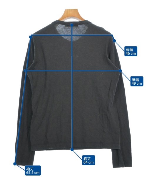 DOLCE&GABBANA（ドルチェアンドガッバーナ）Tシャツ・カットソー グレー サイズ:48(L位) メンズ/2200663755028