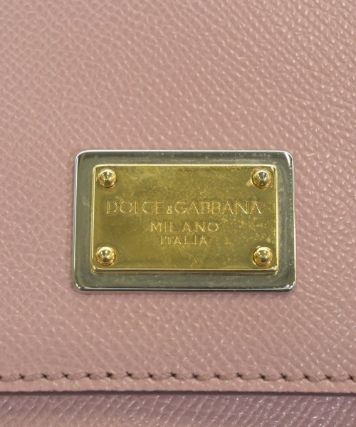 DOLCE&GABBANA（ドルチェアンドガッバーナ）ハンドバッグ ピンク サイズ:- レディース/2200663782062