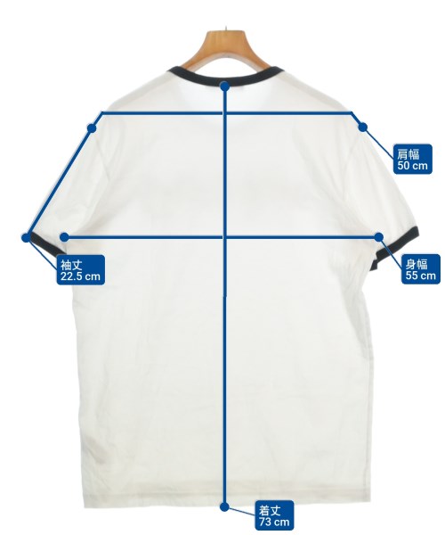 DOLCE&GABBANA（ドルチェアンドガッバーナ）Tシャツ・カットソー 白 サイズ:52(XXL位) メンズ/2200667970151
