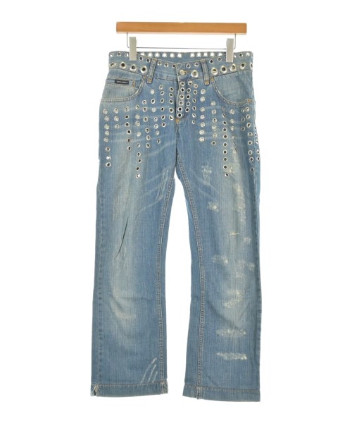 DOLCE&GABBANA(ドルチェアンドガッバーナ)デニムパンツ 青 サイズ:42(XS位)/2200670312030