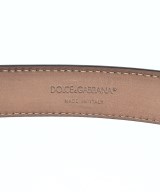 DOLCE&GABBANA（ドルチェアンドガッバーナ）ベルト 黒 サイズ:- メンズ/2200670488018