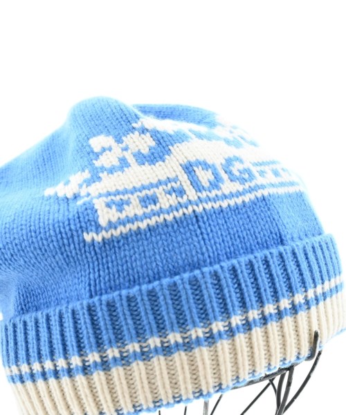 DOLCE&GABBANA（ドルチェアンドガッバーナ）ニットキャップ・ビーニー 青 サイズ:U メンズ/2200667883192