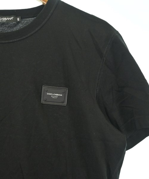DOLCE&GABBANA（ドルチェアンドガッバーナ）Tシャツ・カットソー 黒 サイズ:46(M位) メンズ/2200672182037