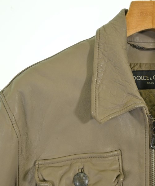 DOLCE&GABBANA（ドルチェアンドガッバーナ）ライダース グレー サイズ:50(XL位) メンズ/2200729177016