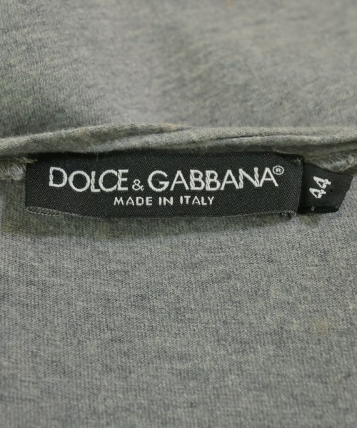 DOLCE&GABBANA（ドルチェアンドガッバーナ）Tシャツ・カットソー グレー サイズ:44(S位) メンズ/2200729177238
