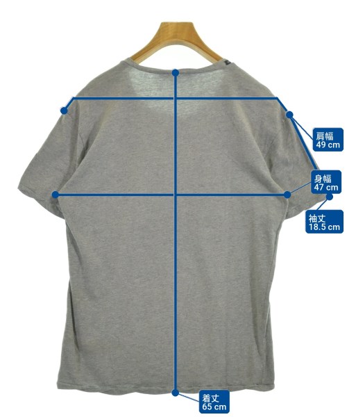 DOLCE&GABBANA（ドルチェアンドガッバーナ）Tシャツ・カットソー グレー サイズ:44(S位) メンズ/2200729177238