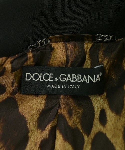 DOLCE&GABBANA（ドルチェアンドガッバーナ）ジャケット 黒 サイズ:-(S位) レディース/2200723720010