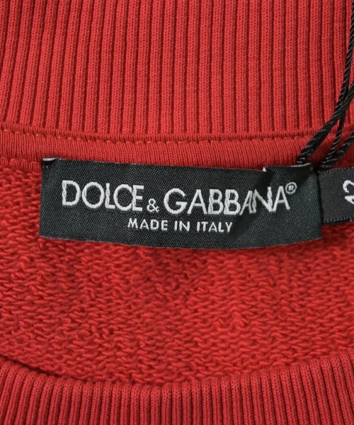 DOLCE&GABBANA（ドルチェアンドガッバーナ）スウェット 赤 サイズ:42(M位) レディース/2200729669085