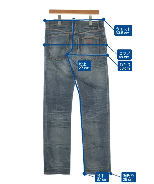 DOLCE&GABBANA（ドルチェアンドガッバーナ）デニムパンツ 紺 サイズ:46(M位) メンズ/2200730152125
