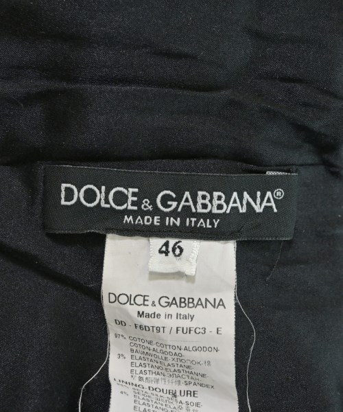 DOLCE&GABBANA（ドルチェアンドガッバーナ）ワンピース 黒 サイズ:46(XL位) レディース/2200730261018