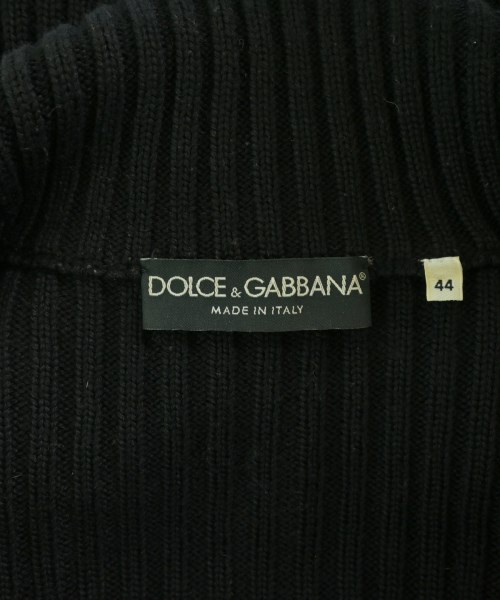 DOLCE&GABBANA（ドルチェアンドガッバーナ）カーディガン 黒 サイズ:44(S位) メンズ/2200723330714