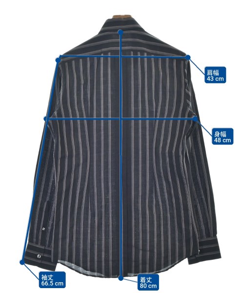 DOLCE&GABBANA（ドルチェアンドガッバーナ）カジュアルシャツ 紫 サイズ:39(M位) メンズ/2200730709015