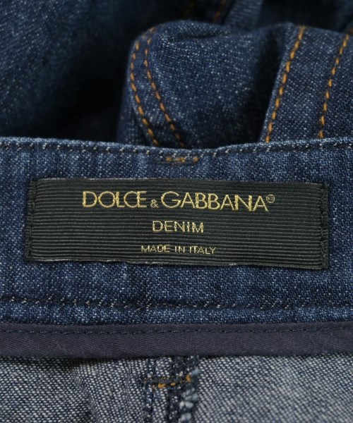 DOLCE&GABBANA（ドルチェアンドガッバーナ）デニムパンツ 紺 サイズ:46(XL位) レディース/2200731417094