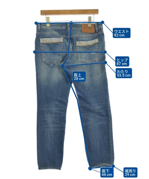 DOLCE&GABBANA（ドルチェアンドガッバーナ）デニムパンツ 青 サイズ:50(XL位) メンズ/2200731154098
