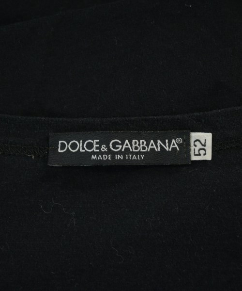 DOLCE&GABBANA（ドルチェアンドガッバーナ）タンクトップ 黒 サイズ:52(XXL位) メンズ/2200725986094
