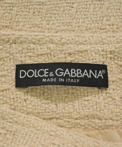 DOLCE&GABBANA（ドルチェアンドガッバーナ）ミニスカート 白 サイズ:38(S位) レディース/2200720310078