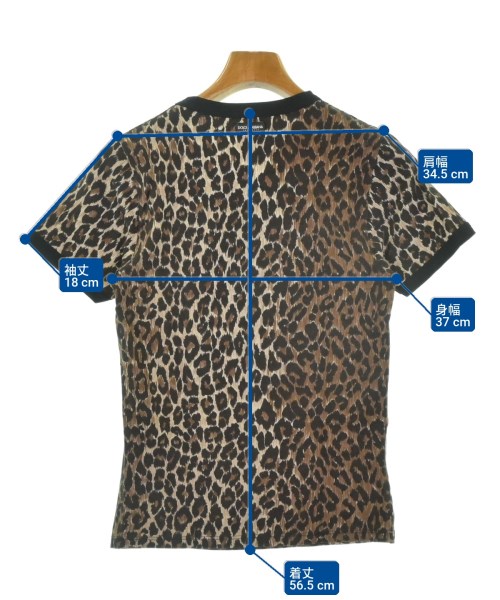 DOLCE&GABBANA（ドルチェアンドガッバーナ）Tシャツ・カットソー 茶 サイズ:-(XS位) メンズ/2200727905031