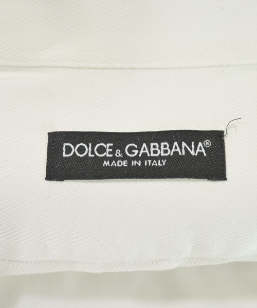 DOLCE&GABBANA（ドルチェアンドガッバーナ）ドレスシャツ 白 サイズ:39(M位) メンズ/2200733448010