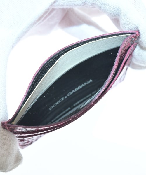 DOLCE&GABBANA（ドルチェアンドガッバーナ）カードケース ピンク サイズ:- メンズ/2200733890024