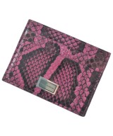 DOLCE&GABBANA（ドルチェアンドガッバーナ）カードケース ピンク サイズ:- メンズ/2200733890024